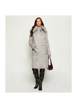 Patrizia Pepe Dwustronny kożuch | Regular Fit ze sklepu Gomez Fashion Store w kategorii Płaszcze damskie - zdjęcie 186124625