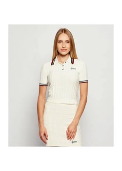 GUESS ACTIVE Polo SABINA | Slim Fit | z dodatkiem wełny ze sklepu Gomez Fashion Store w kategorii Swetry damskie - zdjęcie 186124715