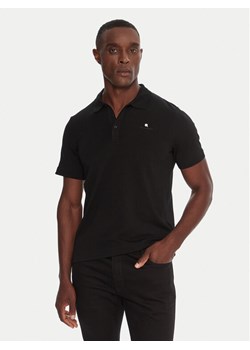 KARL LAGERFELD Polo 745022 554235 Czarny Regular Fit ze sklepu MODIVO w kategorii T-shirty męskie - zdjęcie 186125069