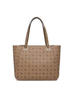 Guess Torebka Calebra Travel TWLP95 36024 Beżowy ze sklepu MODIVO w kategorii Torby Shopper bag - zdjęcie 186125086