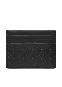 Calvin Klein Etui na karty kredytowe Embossed Emblem Card Case LV04D1128G Czarny ze sklepu MODIVO w kategorii Etui - zdjęcie 186125127