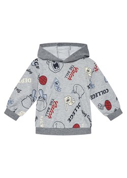 United Colors Of Benetton Bluza 3X7YG2017 Szary Relaxed Fit ze sklepu MODIVO w kategorii Bluzy chłopięce - zdjęcie 186125129