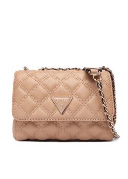 Guess Torebka Giully II Mini HWQG96 73740 Beżowy ze sklepu MODIVO w kategorii Kopertówki - zdjęcie 186125135