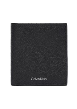 Calvin Klein Portfel Foil Emboss Slim Billfold LV04D1064G Czarny ze sklepu MODIVO w kategorii Portfele męskie - zdjęcie 186125185