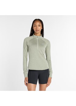 Bluza damska New Balance WT43200GSH – zielona ze sklepu New Balance Poland w kategorii Bluzy damskie - zdjęcie 186126027