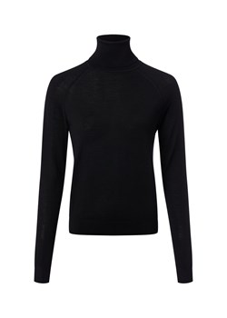 BOSS Sweter damski z golfem - Frizani Kobiety drobna dzianina bakłażanowy jednolity ze sklepu vangraaf w kategorii Swetry damskie - zdjęcie 186126097