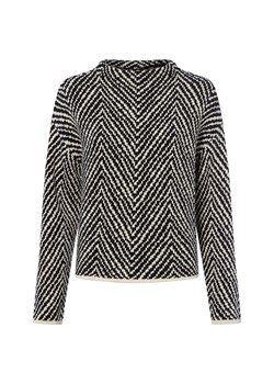 Someday Damski sweter z dzianiny - Tevelyn Kobiety Sztuczne włókno czarny wzorzysty ze sklepu vangraaf w kategorii Swetry damskie - zdjęcie 186126117