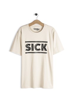 GATE Bawełniana koszulka z wypukłym napisem S ze sklepu gateshop w kategorii T-shirty męskie - zdjęcie 186126205