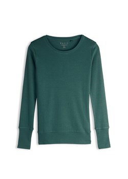 GATE Podstawowy bawełniany T-shirt z długim rękawem 34 ze sklepu gateshop w kategorii Bluzki damskie - zdjęcie 186126335