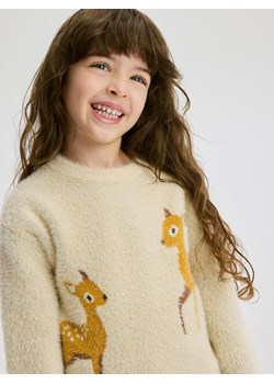 Reserved - Miękki sweter z aplikacją - wielobarwny ze sklepu Reserved w kategorii Swetry damskie - zdjęcie 186128516