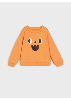 Sinsay - Bluza z motywem halloween - pomarańczowy ze sklepu Sinsay w kategorii Bluzy i swetry - zdjęcie 186130135