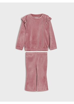 Sinsay - Komplet: bluza i spodnie - różowy ze sklepu Sinsay w kategorii Komplety niemowlęce - zdjęcie 186130148