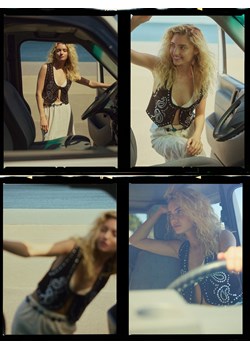 Reserved - Wiązana kamizelka z okuciami - ciemnobrązowy - id: 594GW-89X - marki Reserved - 186131877 Reserved - Wiązana kamizelka z okuciami - ciemnobrązowy ze sklepu Reserved w kategorii Kamizelki damskie - zdjęcie 186131877