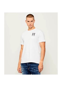 OFF-WHITE T-shirt SMALL ARROW | Slim Fit - id: OF255M000013000 - marki Off-White - 186132689 OFF-WHITE T-shirt SMALL ARROW | Slim Fit ze sklepu Gomez Fashion Store w kategorii T-shirty męskie - zdjęcie 186132689