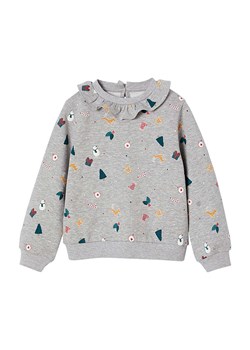 vertbaudet Bluza w kolorze szarym ze wzorem ze sklepu Limango Polska w kategorii Bluzy dziewczęce - zdjęcie 186133796