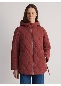 Reserved - Pikowana kurtka oversize - brudny róż - id: 7930B-39X - marki Reserved - 186135519 Reserved - Pikowana kurtka oversize - brudny róż ze sklepu Reserved w kategorii Kurtki damskie - zdjęcie 186135519