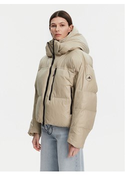 adidas by Stella McCartney Kurtka zimowa Winter JI5198 Beżowy Loose Fit ze sklepu MODIVO w kategorii Kurtki damskie - zdjęcie 186136509