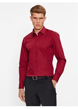 Boss Koszula H-Hank-Kent-C1-214 50469345 Czerwony Slim Fit - id: 0000303387105 - marki BOSS HUGO BOSS - 186136547 Boss Koszula H-Hank-Kent-C1-214 50469345 Czerwony Slim Fit ze sklepu MODIVO w kategorii Koszule męskie - zdjęcie 186136547