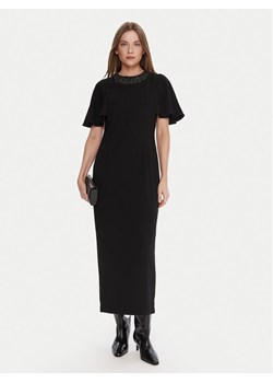 Lola Casademunt by Maite Sukienka koktajlowa MF2516012 Czarny Regular Fit ze sklepu MODIVO w kategorii Sukienki - zdjęcie 186136555