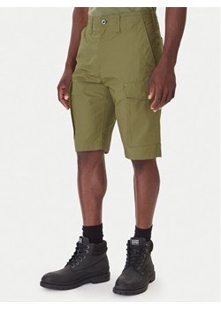 G-Star Raw Szorty materiałowe Core D26220-C973 Szary Regular Fit ze sklepu MODIVO w kategorii Spodenki męskie - zdjęcie 186136568