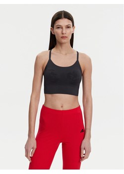 adidas by Stella McCartney Biustonosz sportowy TrueStrength JJ1650 Szary Slim Fit ze sklepu MODIVO w kategorii Biustonosze - zdjęcie 186136616