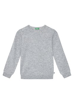 United Colors Of Benetton Sweter 106WC108R Szary Regular Fit ze sklepu MODIVO w kategorii Swetry chłopięce - zdjęcie 186136629
