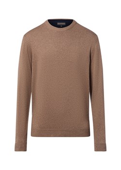 Finshley & Harding Sweter z dodatkiem kaszmiru Mężczyźni drobna dzianina melanżowy marmurkowy ze sklepu vangraaf w kategorii Swetry męskie - zdjęcie 186137846