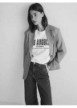 Reserved - Jeansy wide leg ze sznurkami - niebieski ze sklepu Reserved w kategorii Jeansy damskie - zdjęcie 186138666