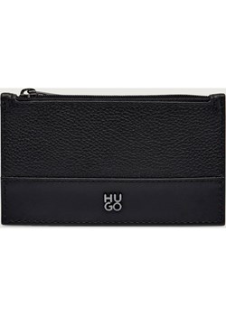 HUGO Skórzane etui na karty Quantic_Zip ze sklepu Gomez Fashion Store w kategorii Etui - zdjęcie 186139446