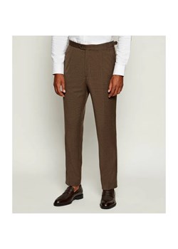 Oscar Jacobson Wełniane spodnie Delon | Regular Fit ze sklepu Gomez Fashion Store w kategorii Spodnie męskie - zdjęcie 186140715