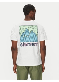 Element T-Shirt ELYZT00496 Biały Regular Fit ze sklepu MODIVO w kategorii T-shirty męskie - zdjęcie 186140768