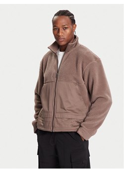 adidas Polar Premium Essentials JW3510 Brązowy Loose Fit ze sklepu MODIVO w kategorii Bluzy męskie - zdjęcie 186140799