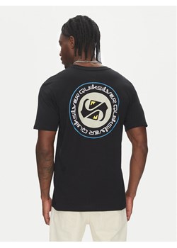 Quiksilver T-Shirt Circle Back Ss EQYZT08054 Czarny Regular Fit ze sklepu MODIVO w kategorii T-shirty męskie - zdjęcie 186140805