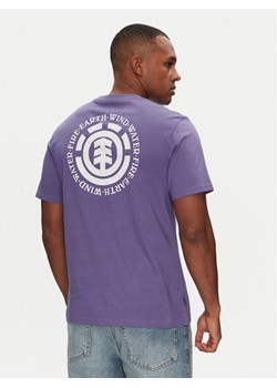 Element T-Shirt ELYZT00490 Fioletowy Regular Fit ze sklepu MODIVO w kategorii T-shirty męskie - zdjęcie 186140916