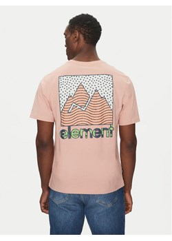 Element T-Shirt ELYZT00496 Różowy Regular Fit ze sklepu MODIVO w kategorii T-shirty męskie - zdjęcie 186140926