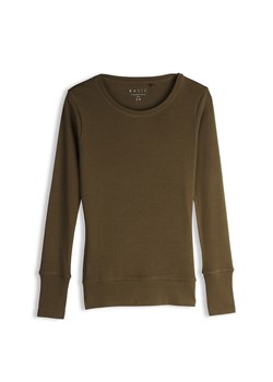 GATE Podstawowy bawełniany T-shirt z długim rękawem 34 ze sklepu gateshop w kategorii Bluzki damskie - zdjęcie 186143776
