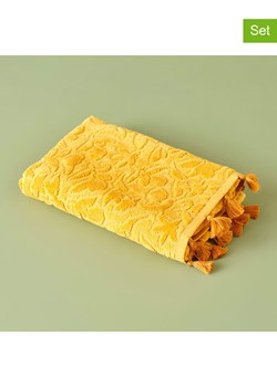 BELLA MAISON Ręczniki (2 szt.) &quot;Jolia&quot; w kolorze żółtym dla gości - 30 x 30 cm ze sklepu Limango Polska w kategorii Ręczniki - zdjęcie 186144128