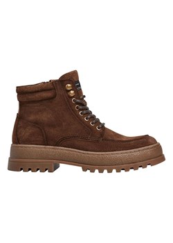 Pepe Jeans FOOTWEAR Skórzane botki &quot;Lincoln Nature&quot; w kolorze brązowym ze sklepu Limango Polska w kategorii Buty zimowe męskie - zdjęcie 186144246