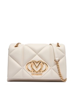 Torebka LOVE MOSCHINO JC4041PP0NLC0110 Écru - id: 8059987908573 - marki Love Moschino - 186144628 Torebka LOVE MOSCHINO JC4041PP0NLC0110 Écru ze sklepu eobuwie.pl w kategorii Torebki damskie - zdjęcie 186144628
