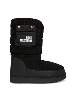 Śniegowce LOVE MOSCHINO JA24452G0NISM00A Czarny ze sklepu eobuwie.pl w kategorii Śniegowce damskie - zdjęcie 186144636