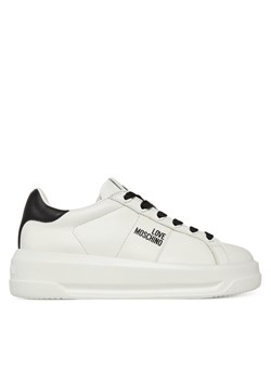 Sneakersy LOVE MOSCHINO JA15315G0NIA110A Biały ze sklepu eobuwie.pl w kategorii Buty sportowe damskie - zdjęcie 186144727