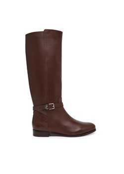 Oficerki LAUREN RALPH LAUREN 802974383002 Brązowy ze sklepu eobuwie.pl w kategorii Kozaki damskie - zdjęcie 186144767