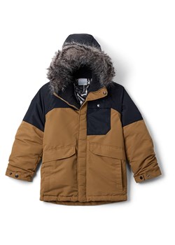 Columbia Kurtka zimowa &quot;Nordic Strider II&quot; w kolorze jasnobrązowym ze sklepu Limango Polska w kategorii Kurtki chłopięce - zdjęcie 186146379