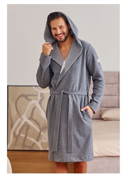 Doctor Nap Szlafrok w kolorze szarym ze sklepu Limango Polska w kategorii Szlafroki męskie - zdjęcie 186146528