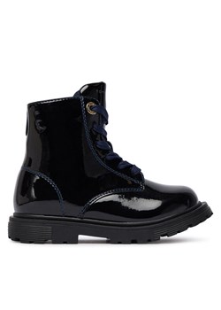 Trzewiki Tommy Hilfiger Lace-Up Bootie T1A5-34005-1237 M Granatowy ze sklepu eobuwie.pl w kategorii Buty zimowe dziecięce - zdjęcie 186149779
