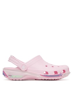 Klapki Crocs Star Sparkle Shaker Clog 211609 Różowy ze sklepu eobuwie.pl w kategorii Klapki dziecięce - zdjęcie 186149817