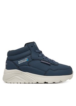Sneakersy Skechers Uno Lite 417009L NVY Granatowy ze sklepu eobuwie.pl w kategorii Buty sportowe dziecięce - zdjęcie 186149949