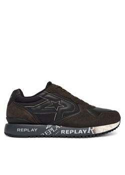REPLAY Sneakersy GMS9I .000.C0008L Brązowy ze sklepu MODIVO w kategorii Buty sportowe męskie - zdjęcie 186151208