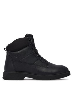 Calvin Klein Trzewiki Lace-Up Bootie V3X5-83187-1695 D Czarny - id: 0000305520029 - marki Calvin Klein - 186151339 Calvin Klein Trzewiki Lace-Up Bootie V3X5-83187-1695 D Czarny ze sklepu MODIVO w kategorii Buty zimowe dziecięce - zdjęcie 186151339