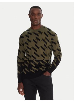 KARL LAGERFELD Sweter 655022 554305 Zielony Regular Fit ze sklepu MODIVO w kategorii Swetry męskie - zdjęcie 186151386